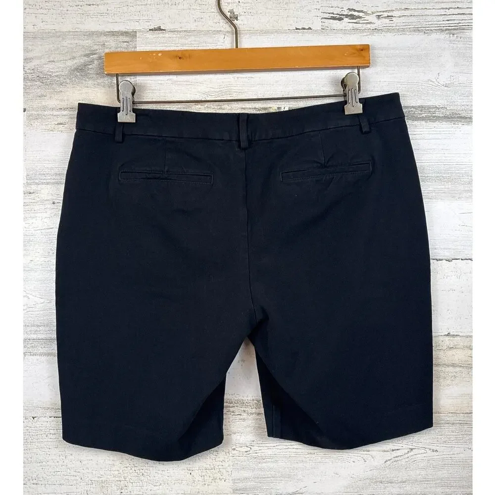 Lauren Ralph Lauren Black Label Womens 12 Petite Chino Shorts Preppy Summer